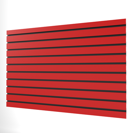 Red Slatwall Panel (1200mm x 800mm)