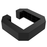 Butiksdisk O, Svart/Svart