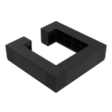 Butiksdisk H, Svart/Svart, (360x360)