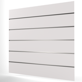 Vit Spårpanel (1200mm x 1200mm) 4ft x 4ft