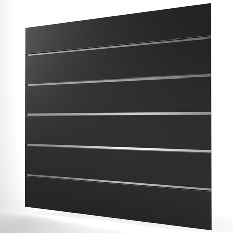 Svart Spårpanel (1200mm x 1200mm) 4ft x 4ft