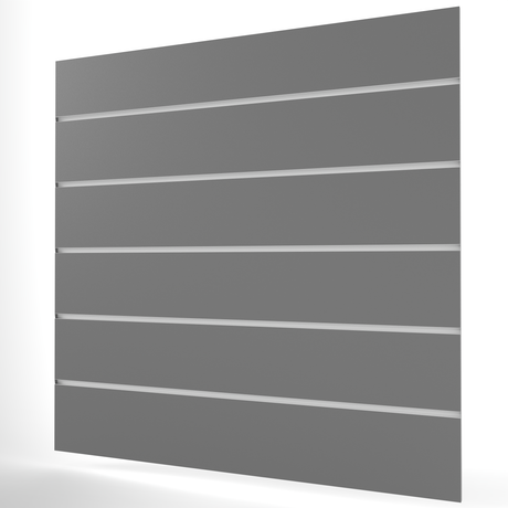 Grå Spårpanel (1200mm x 1200mm) 4ft x 4ft