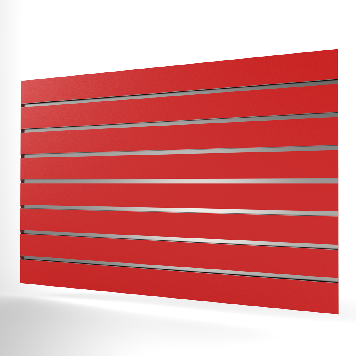 Red Slatwall Panel (1200mm x 800mm)