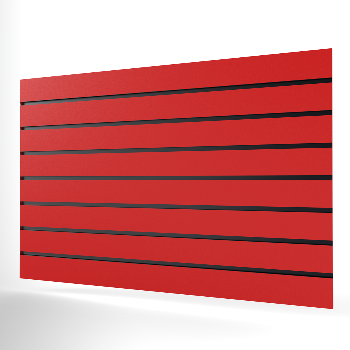 Red Slatwall Panel (1200mm x 800mm)