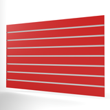 Red Slatwall Panel (1200mm x 800mm)