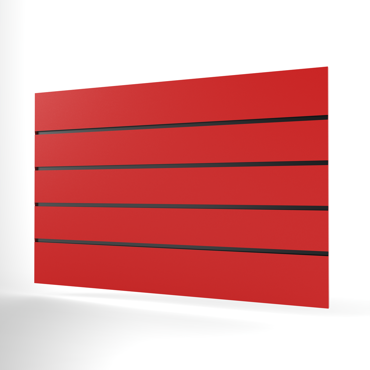Red Slatwall Panel (1200mm x 800mm)