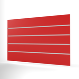 Red Slatwall Panel (1200mm x 800mm)
