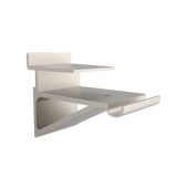 Hyllbärare Färglös Aluminium