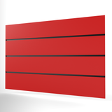 Red Slatwall Panel (1200mm x 800mm)