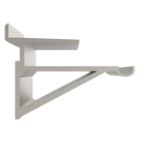 Hyllbärare Färglös Aluminium