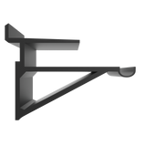 Hyllbärare Färglös Aluminium