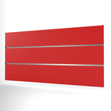 Röd Spårpanel (1200mm x 600mm)