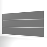 Grå Spårpanel (1200mm x 600mm)