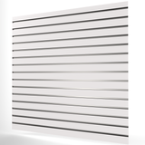 Vit Spårpanel (1200mm x 1200mm) 4ft x 4ft