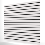 Vit Spårpanel (1200mm x 1200mm) 4ft x 4ft