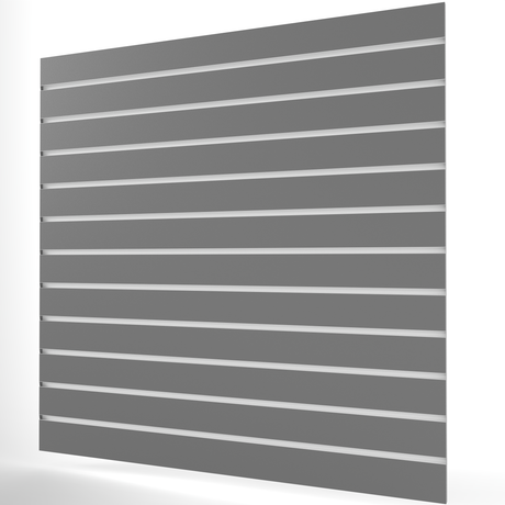 Grå Spårpanel (1200mm x 1200mm) 4ft x 4ft
