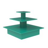 Tavolo piramide turchese