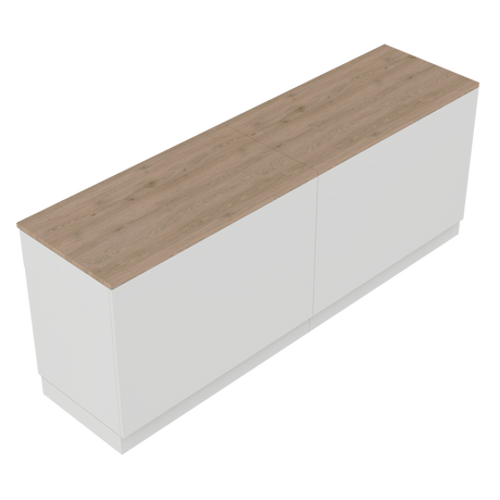 Butiksdisk I, Vit/Ek