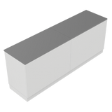 Butiksdisk I, Vit/Grå