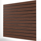 Walnoot Slatwall Paneel (1200mm x 1200mm) 4ft x 4ft