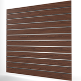 Walnoot Slatwall Paneel (1200mm x 1200mm) 4ft x 4ft