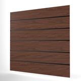 Walnoot Slatwall Paneel (1200mm x 1200mm) 4ft x 4ft