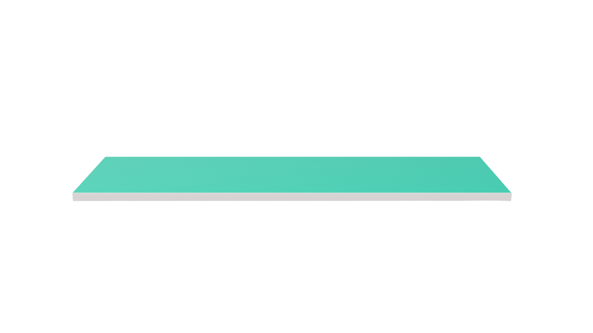 Houten plank 900x300 turquoise