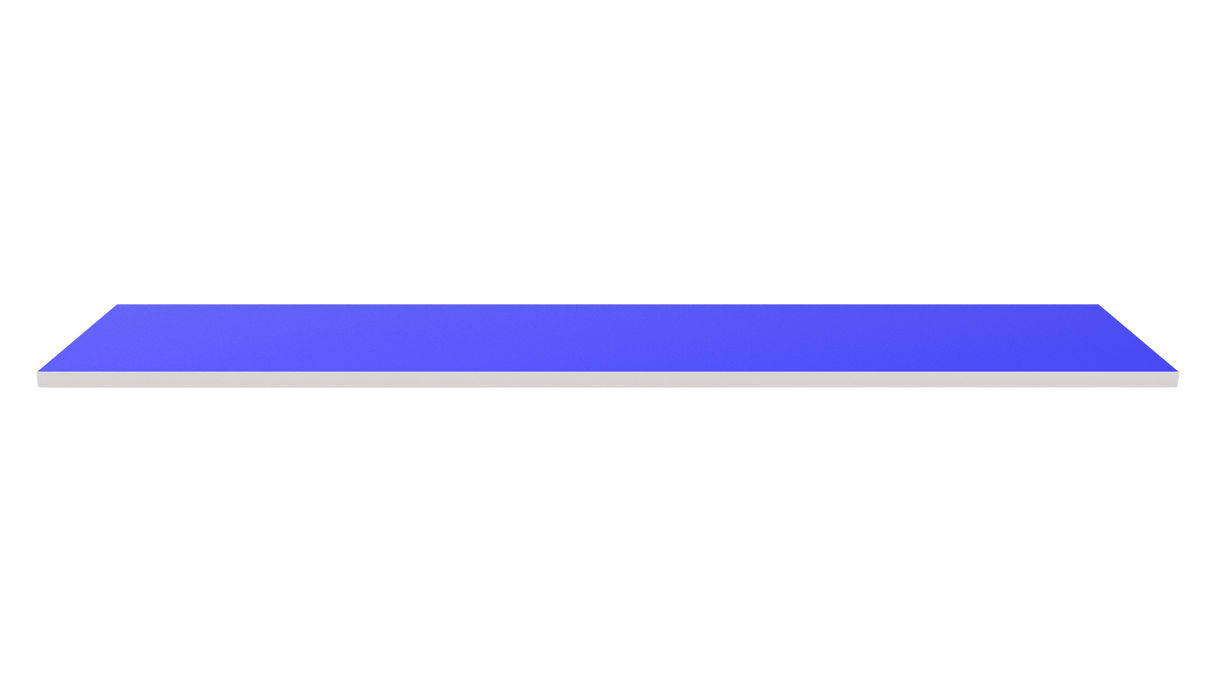 Houten plank 1200x300 blauw