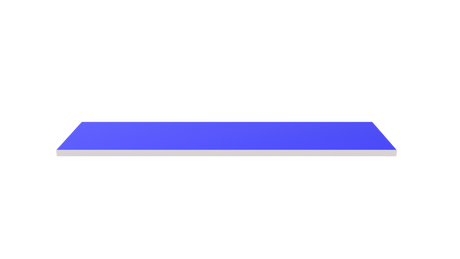 Houten plank 900x300 blauw