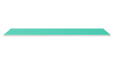 Houten plank 1200x300 teal