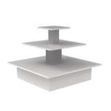 Pyramidový stůl Bílý