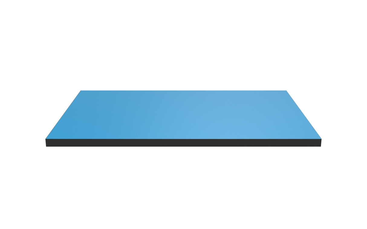 Wooden Shelf 600x400 Light Blue