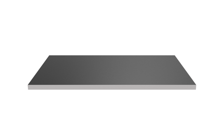 Trehylle 600x400 Svart