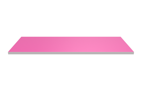 Mensola in legno 900x400 Rosa