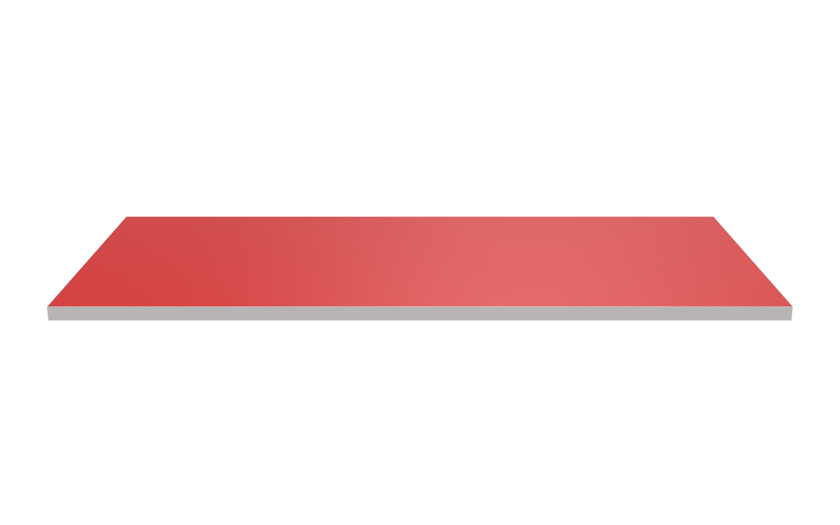 Holzfachboden 900x400 Rot